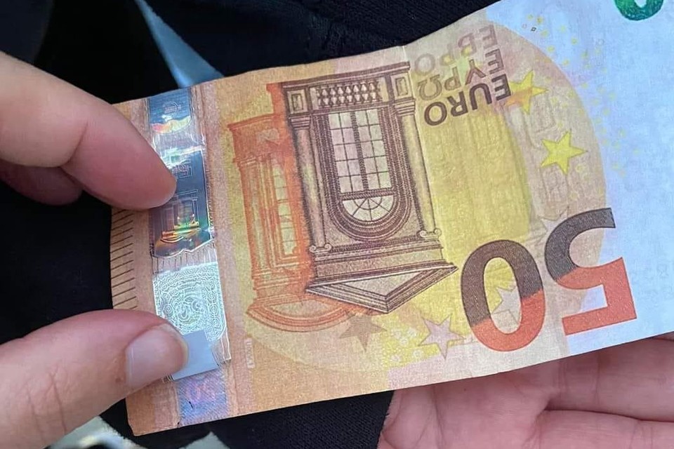 Tijdens de praesesverkiezing in Diepenbeek werd een vals biljet van 50 euro uitgegeven. 