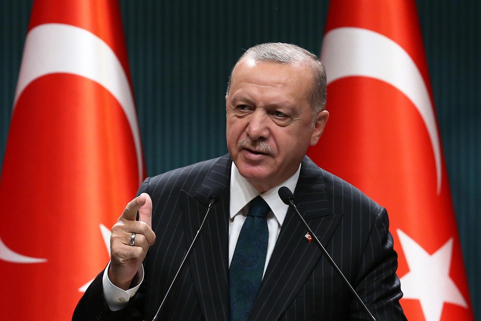 Archiefbeeld Erdogan. 