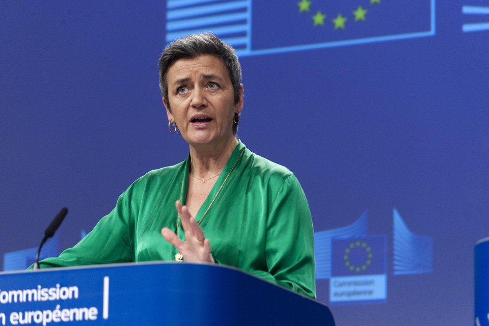 Eurocommissaris voor Mededinging Margrethe Vestager  