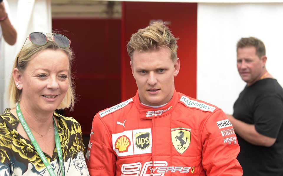 Mick Schumacher testte in de kleuren van Ferrari, maar racete er nooit voor. 