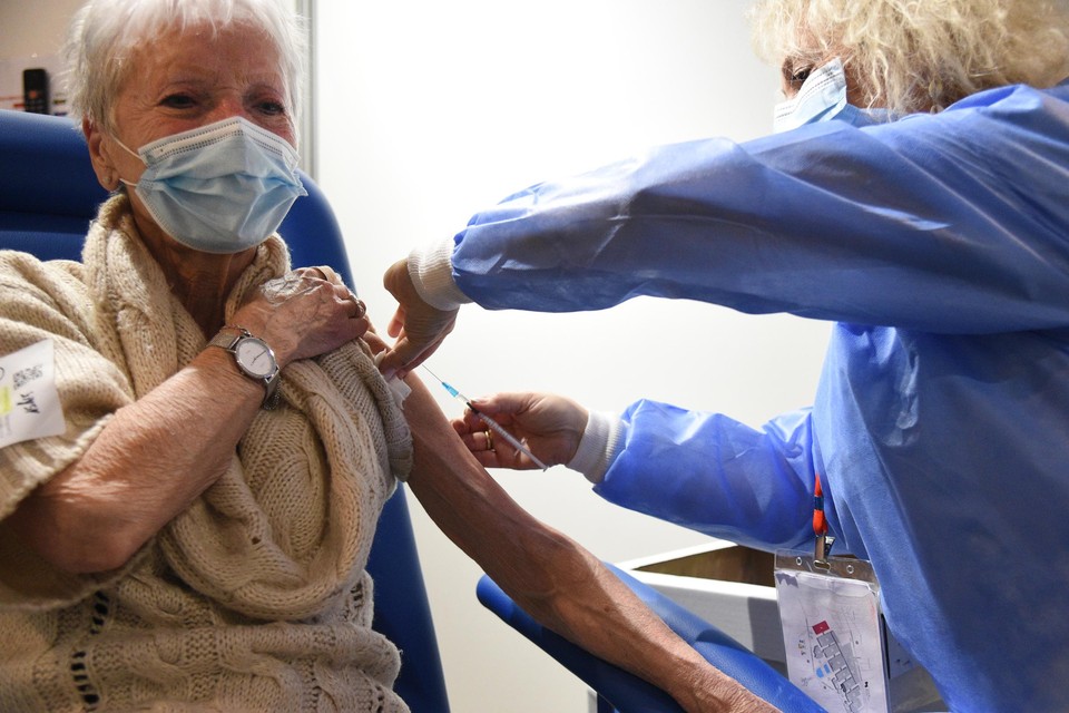 Ruim zestig procent van de 80-plussers in Limburg is ondertussen gevaccineerd. 
