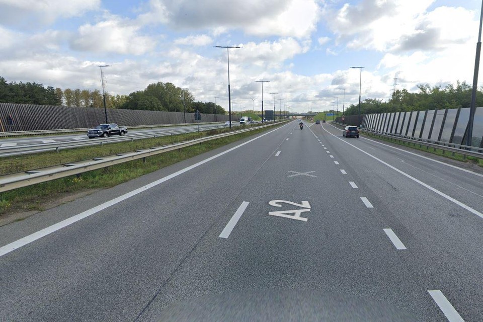 Het ongeval gebeurde op de E314 richting Genk in de buurt van het Klaverblad. 