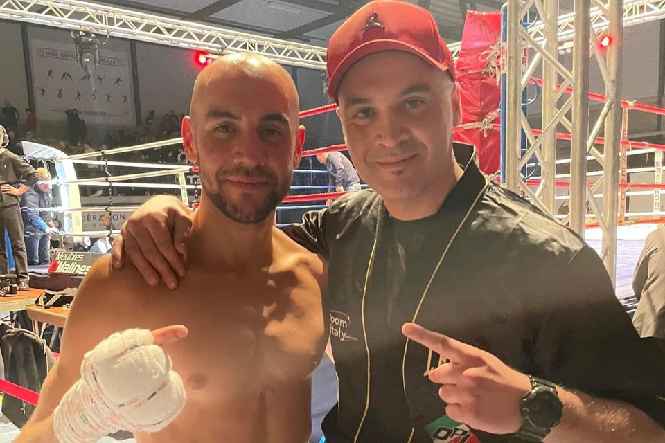 Francesco met broer en trainer Biagio Patera.