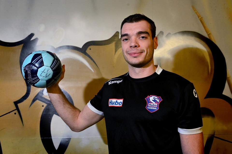 Daan Vrancken combineert handbal met een studie fysica aan de KU Leuven