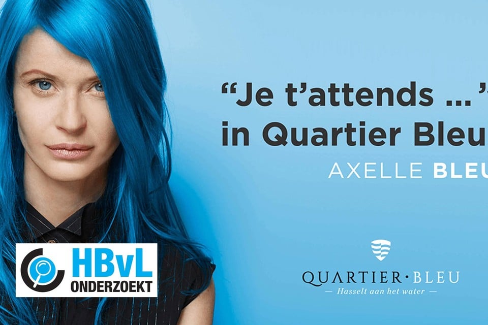 Axelle Red was ambassadrice van Quartier Bleu, maar ze zou er nooit een appartement kopen. 