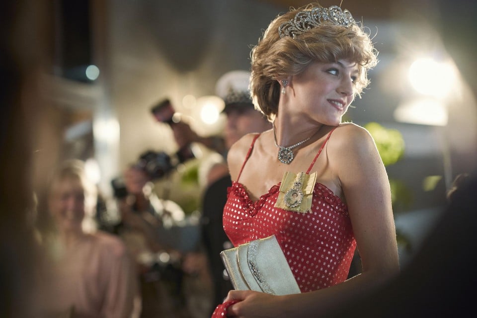 Emma Corrin speelt in het vierde seizoen van ‘The Crown’ de rol van prinses Diana. 