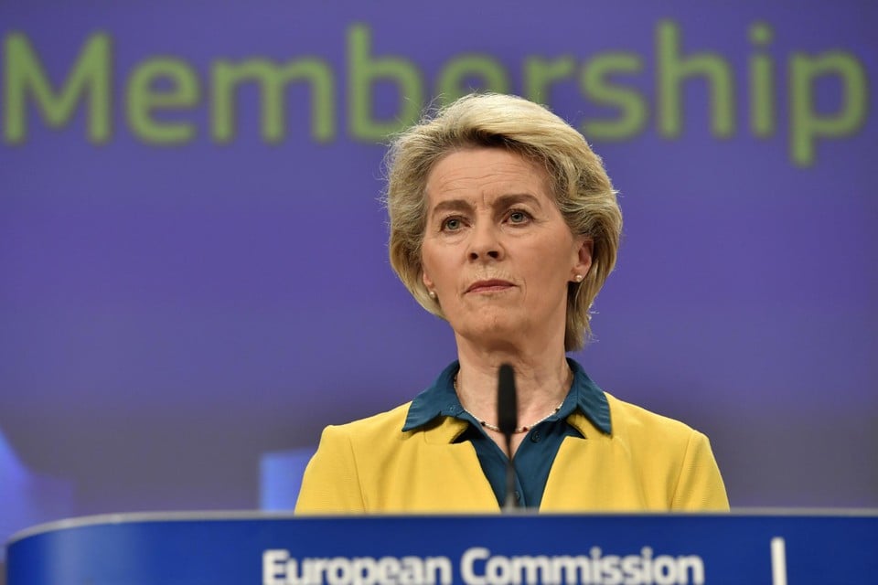Europees Commissievoorzitter Ursula von der Leyen  