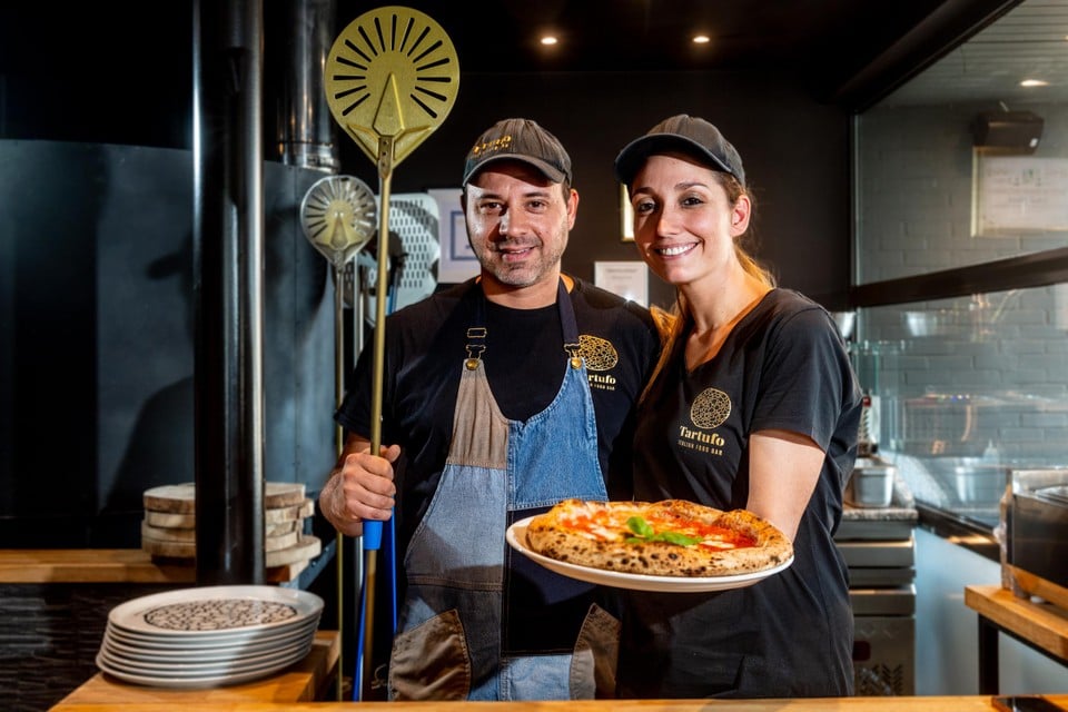 Samen met haar man Ivano Scarpitte focust Linda Borletti zich op de pizza contemporanea. 