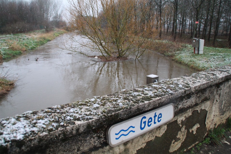 Het waterpeil van de Gete staat momenteel heel hoog. Liefst driekwart van al het Limburgse oppervlaktewater wordt via het Demerbekken afgevoerd. 
