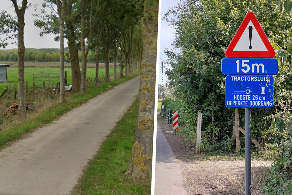 Het ongeval gebeurde in de Dijkstraat, op de grens tussen Gavere en Kruisem.