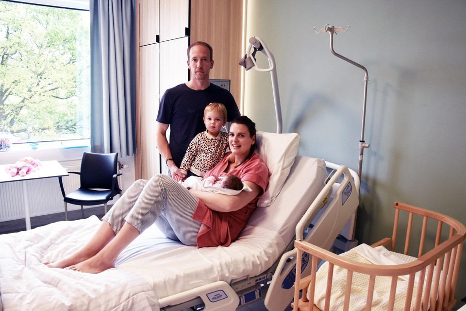 Fiere ouders Katrien Vandeweyer (35) en Simon Spreuwers (35) uit Hamont-Achel reageren alvast enthousiast. 