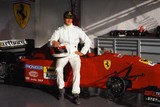 thumbnail: Michael Schumacher en de Ferrari 412 T2