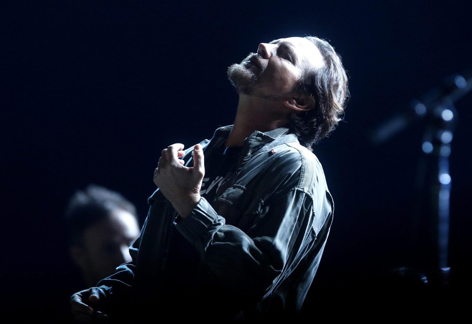Eddie Vedder van de band Pearl Jam 