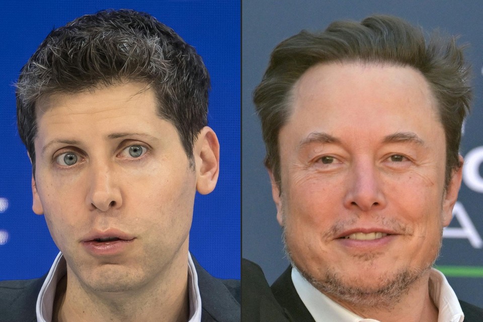 Sam Altman en Elon Musk