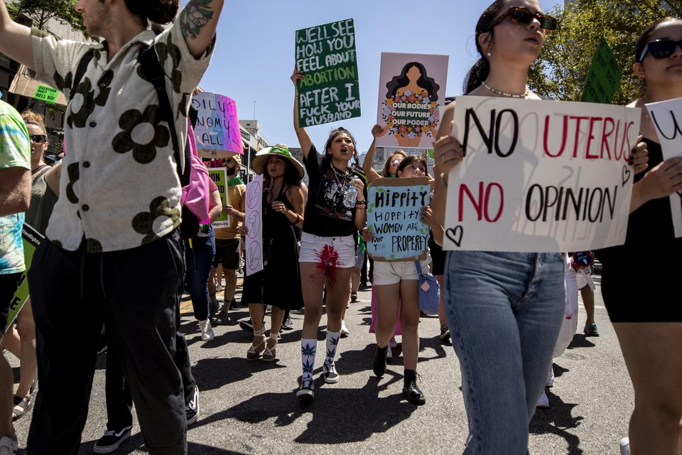 Ook het afgelopen weekend werd er in de VS geprotesteerd voor vrije toegang tot abortus. 