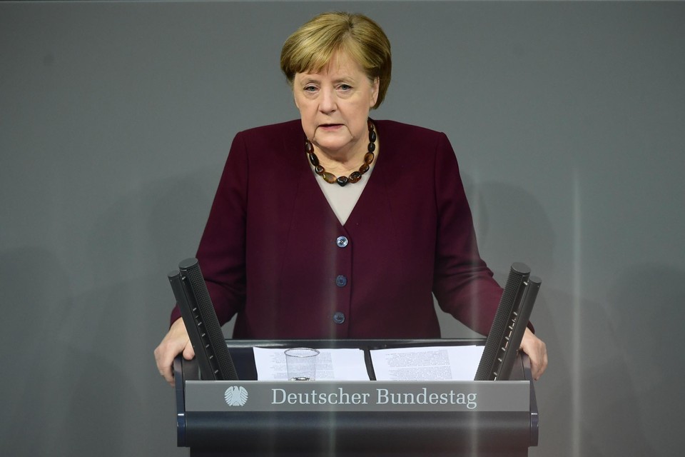 Angela Merkel .