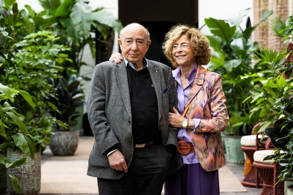 De inmiddels 79-jarige Hans Knoop en zijn echtgenote Betty. “De Zaak Menten heeft mijn leven en dat van mijn vrouw voor goed bepaald.”