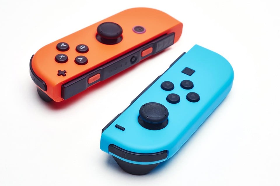 De Joy-Cons van de Nintendo Switch.