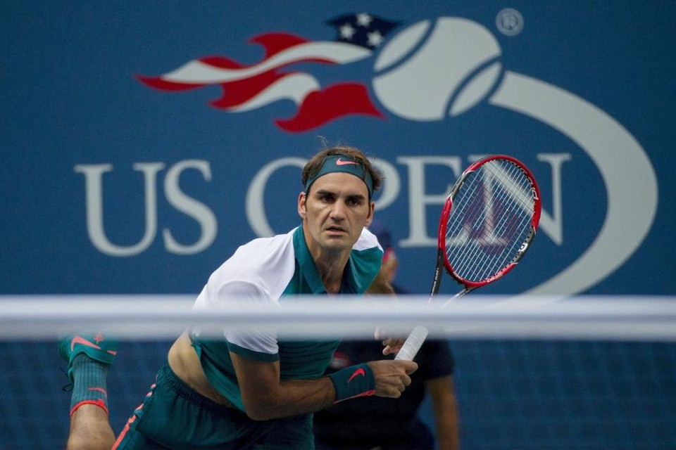 Federer (ATP 2) had slechts drie sets nodig om Darcis te verslaan. 