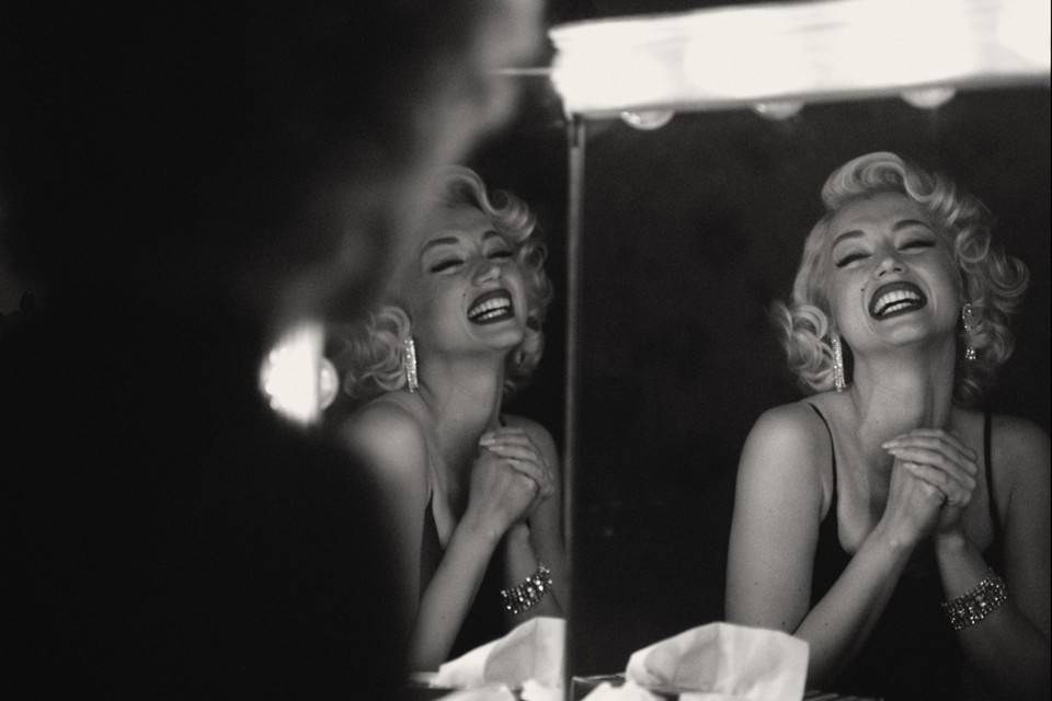 Ana de Armas als Marilyn Monroe in ‘Blonde’ van Andrew Dominik. 