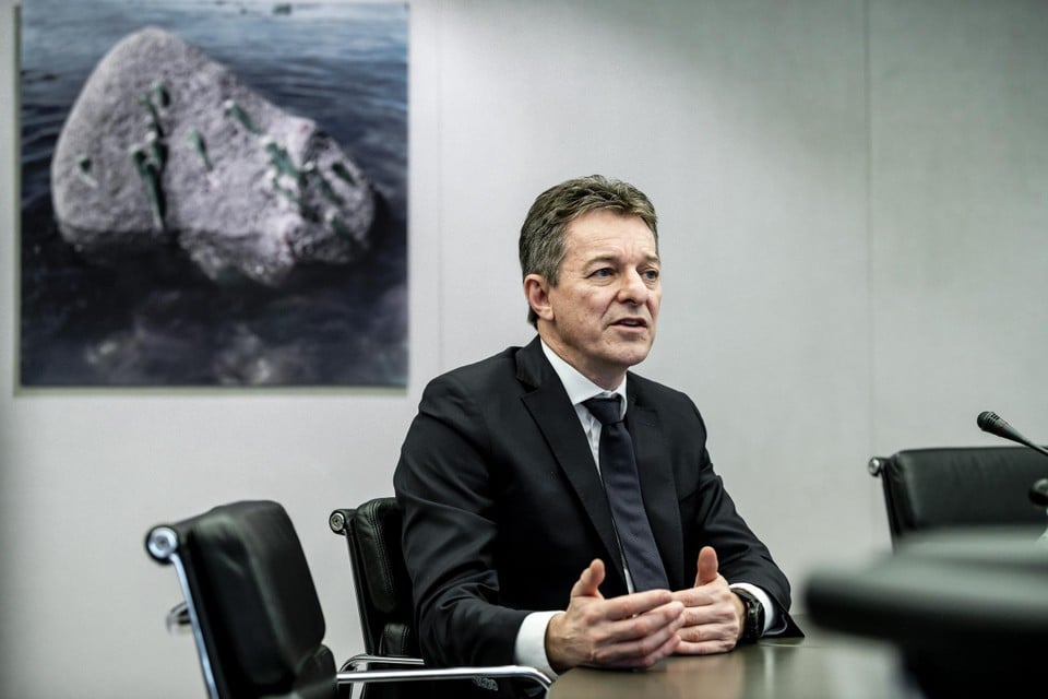 Johan Thijs, voorzitter KBC Groep: "Dat de rente nu opnieuw positief is, is eigenlijk de normale situatie."  