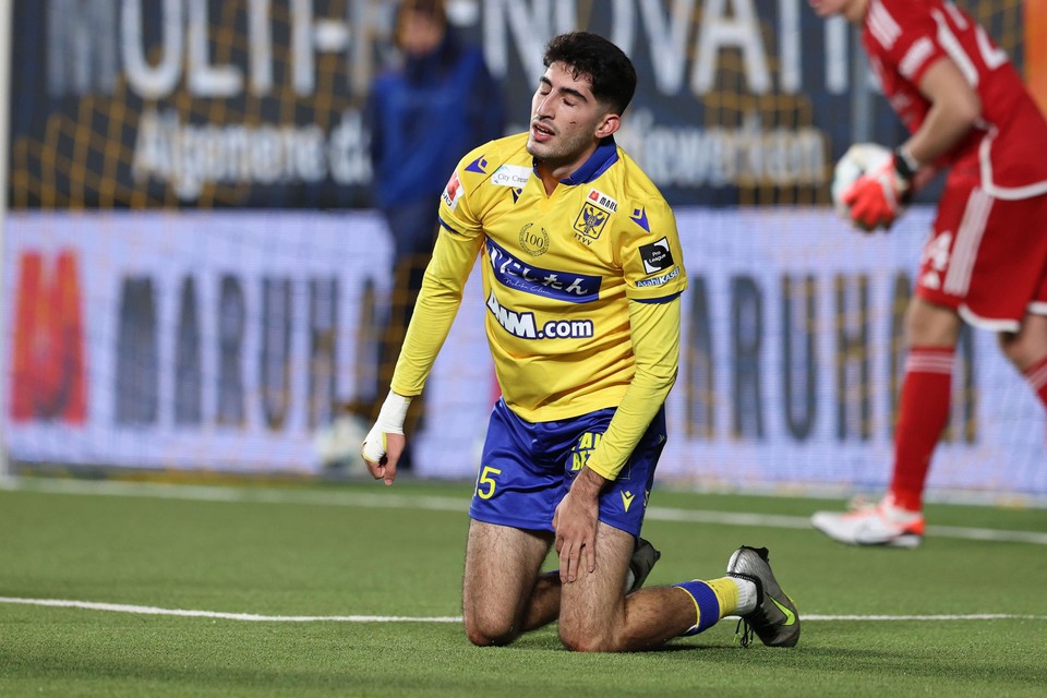 Kahveh Zahiroleslam stond tegen Eupen voor de tweede keer in de basis. De hoop op goals rust op zijn schouders.