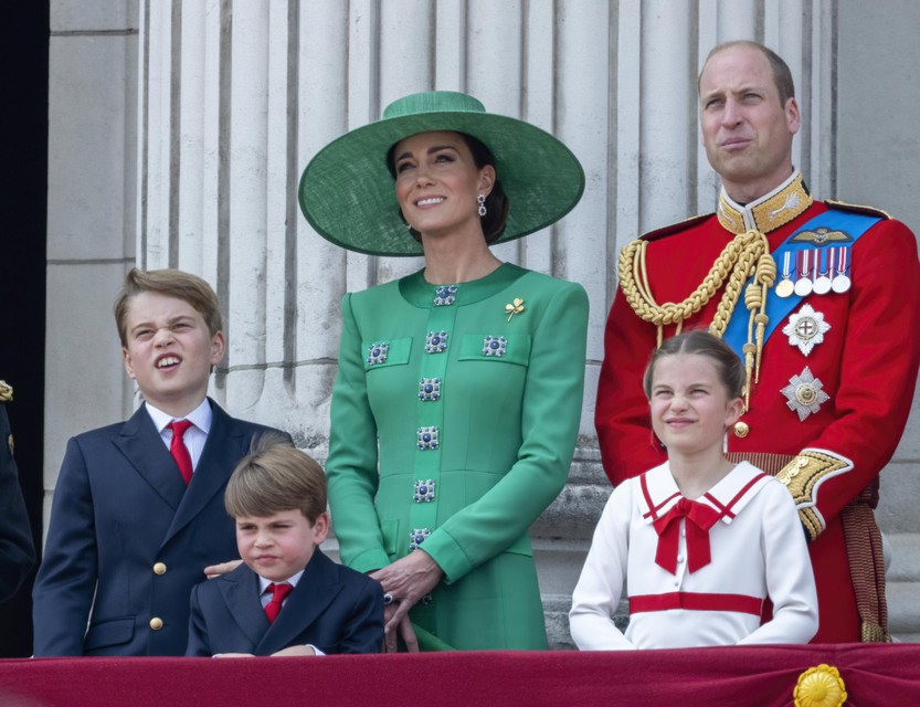 Kate Middleton op Trooping the Colour.