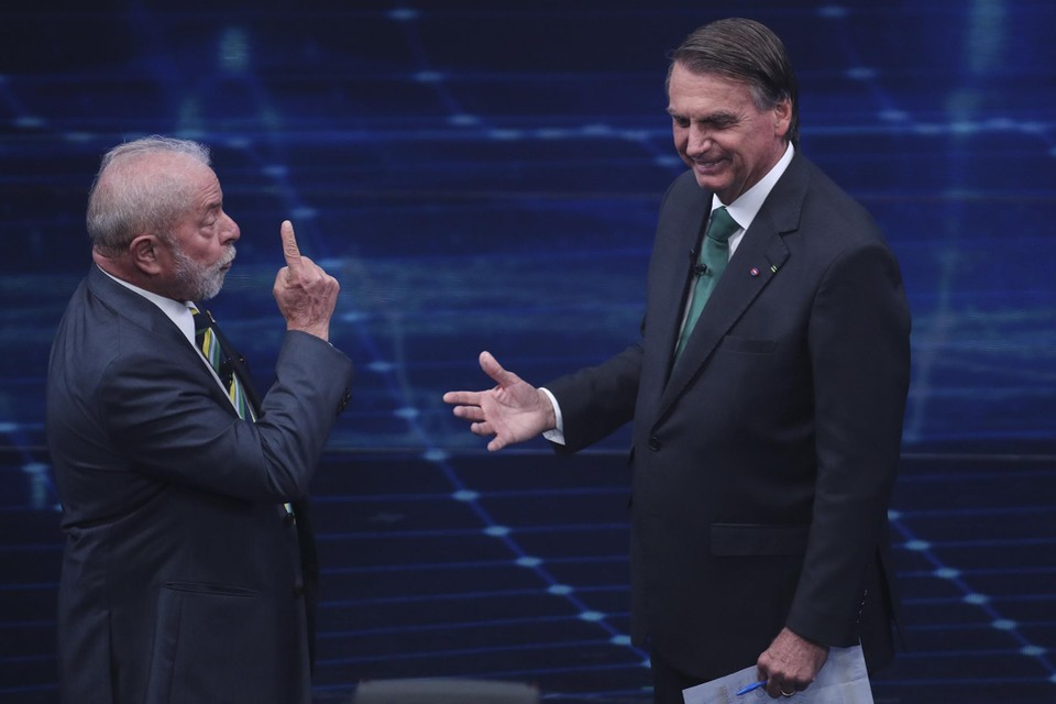Lula (links) en Jair Bolsonaro (rechts). 
