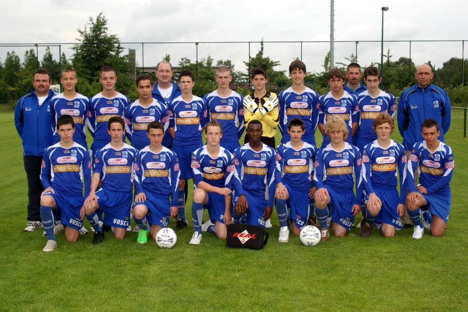 De U16 van KRC Genk in het seizoen 2007-2008. 