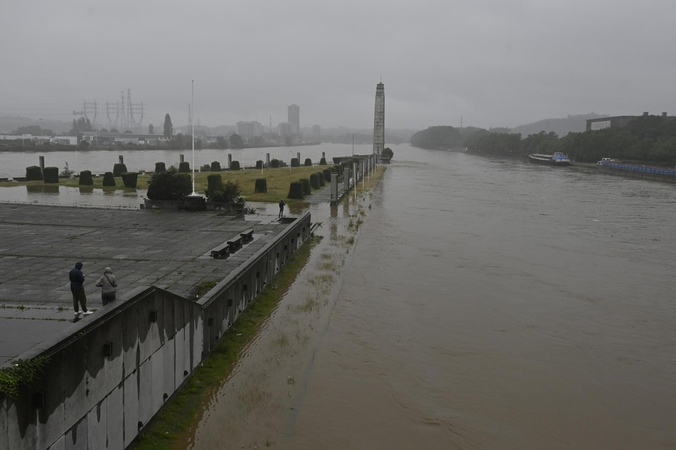 Het breken van de stuwdam in Monsin kon volgens Keulen een tsunami over het Maasland veroorzaken. 