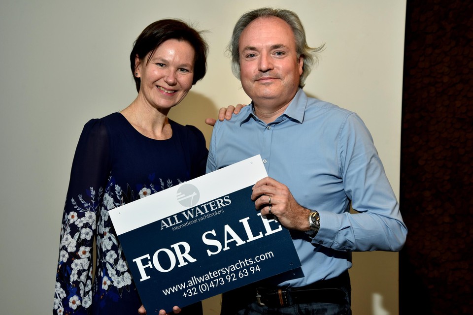 Sofie Reekmans en Wim Vos: “De vraag naar luxejachten is met 15 procent gestegen door covid.” 