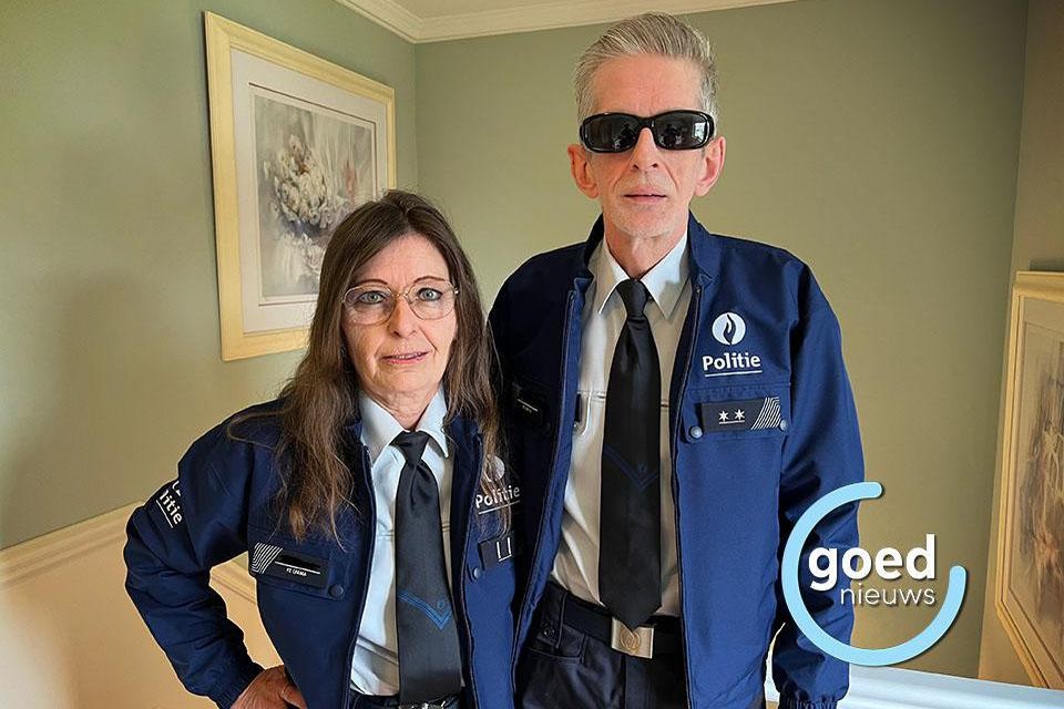De politieagenten Peter en Bernadette zijn meer dan dertig jaar gehuwd. Eind deze maand gaan ze samen op pensioen.