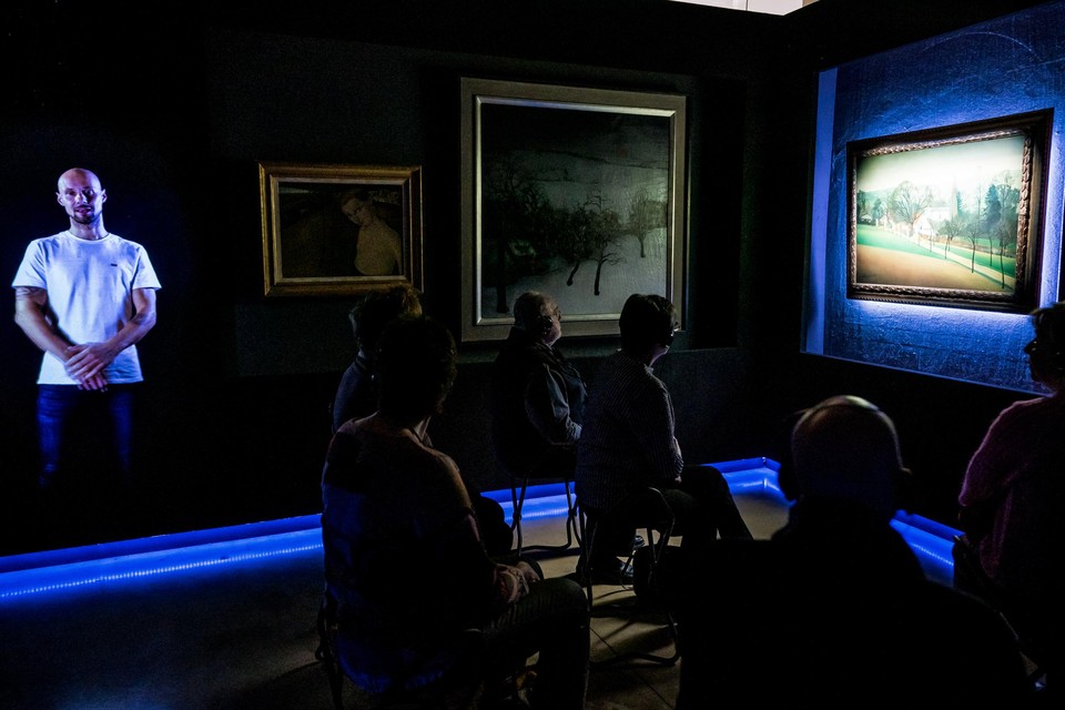Tom Boonen duikt op en vertelt over zijn connectie met een schilderij van  Valerius De Saedeleer. 