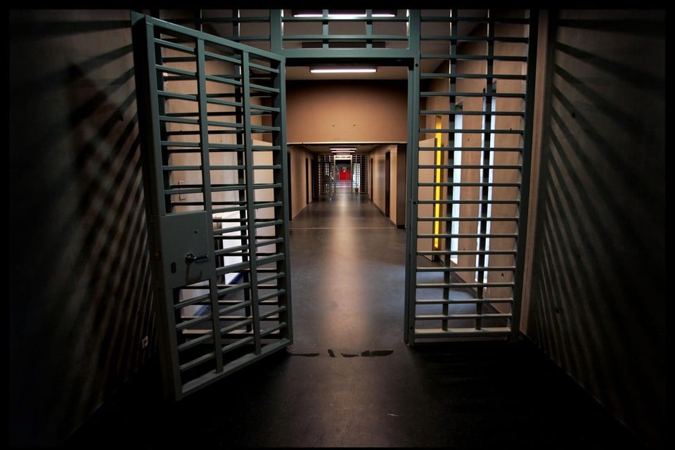 De gevangenis in Hasselt. 