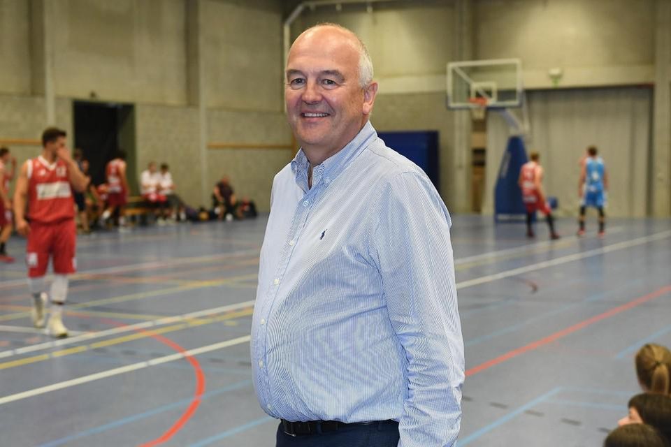 Basketbal Vlaanderen presenteert een nieuwe voorzitter.