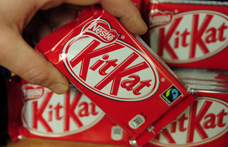 KitKat is één van de merken van Nestlé.