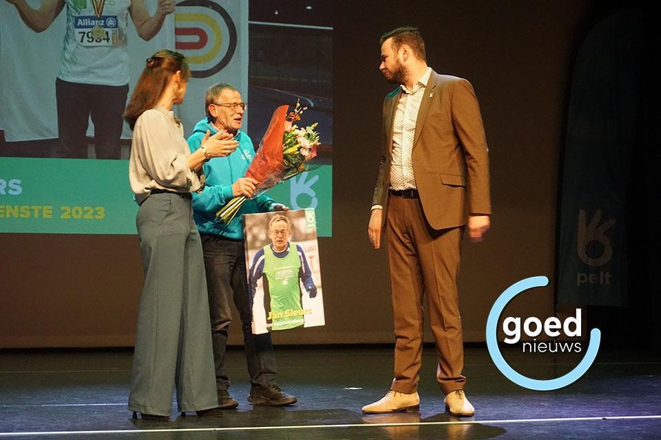 De prijs van Peltse Sportverdienste kan maar één keer gewonnen worden. Dit jaar ging die bijzondere erkenning naar de 75-jarige Jan Sleurs.