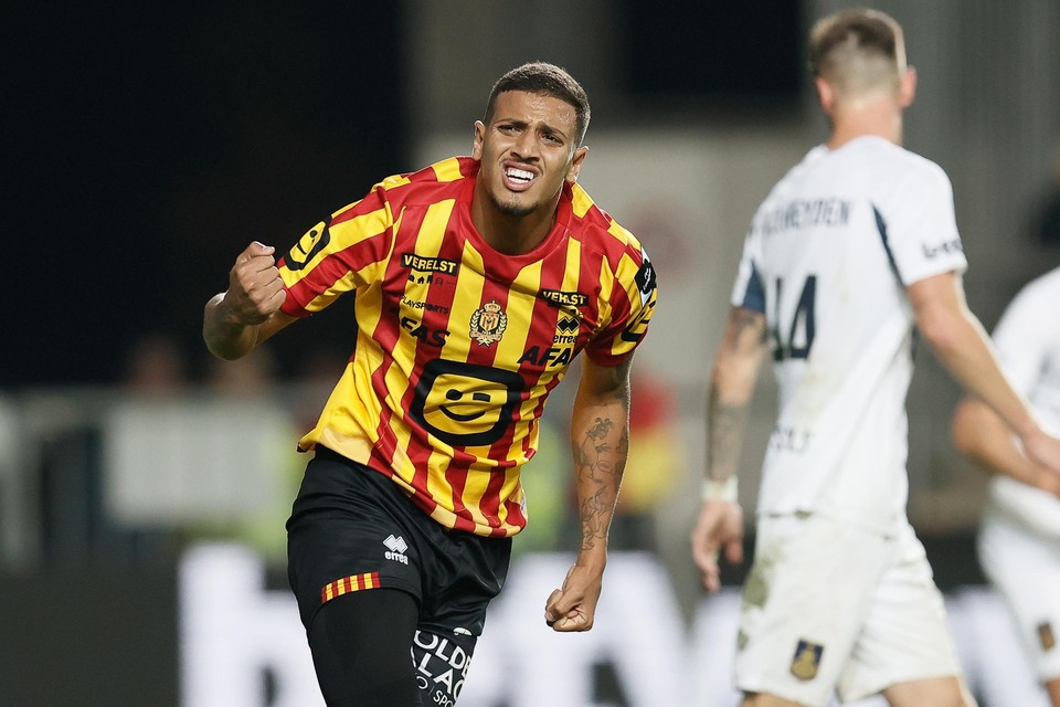 Vinicius speelde een sterk seizoen op huurbasis bij KV Mechelen. 