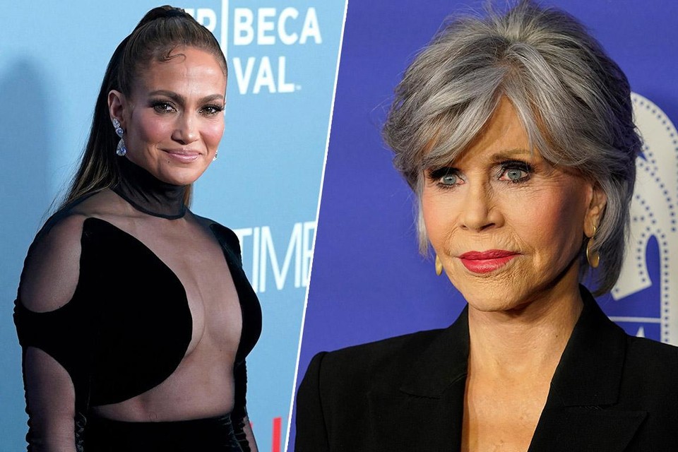 Jennifer Lopez (links) zou zich nooit hebben geëxcuseerd bij Jane Fonda.