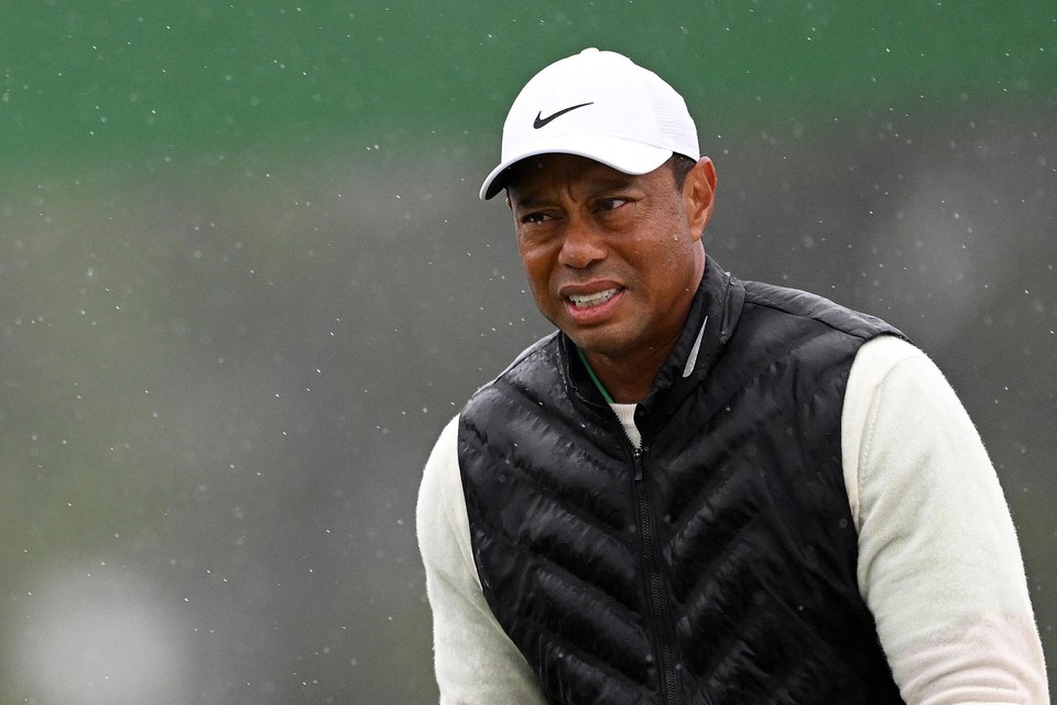 Tiger Woods is sinds zijn auto-ongeval in 2021 op de sukkel.