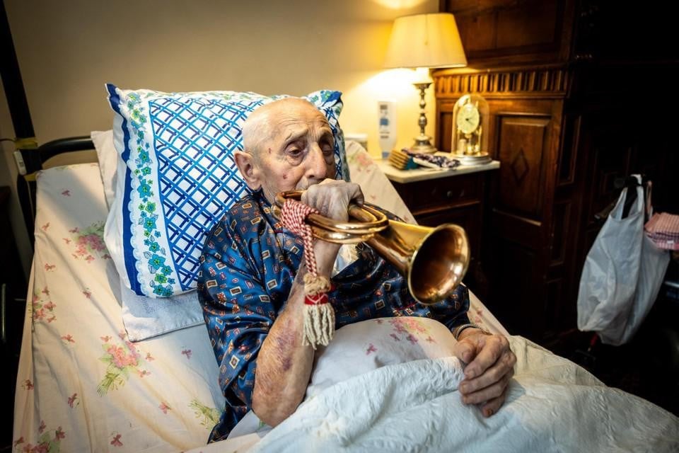 The oldest Limburger Alfons Pauwels (107) died.