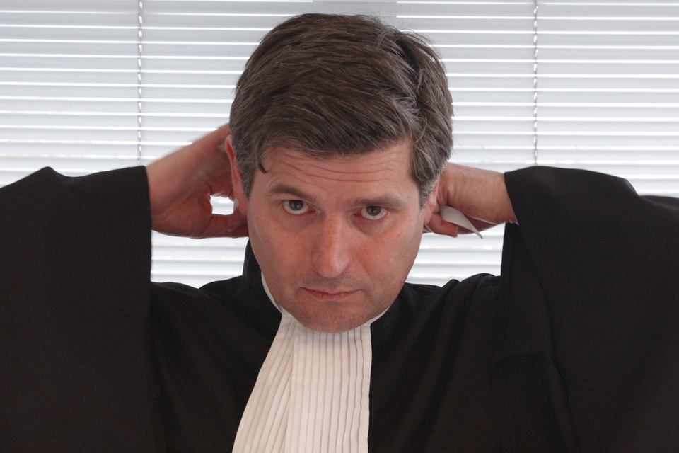 Roger Cox, de Nederlands-Limburgse advocaat die de Belgische en Nederlandse overheden en Shell tot klimaatactie dwingt. 