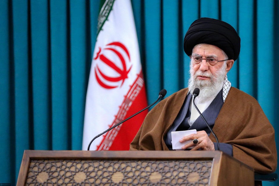 De Iraanse ayatollah Khamenei