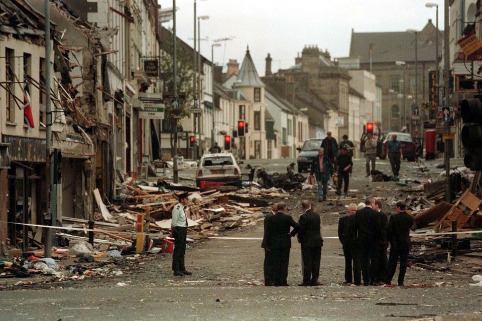 Bij de bomaanslag in Omagh in 1998 kwamen 29 mensen om het leven.