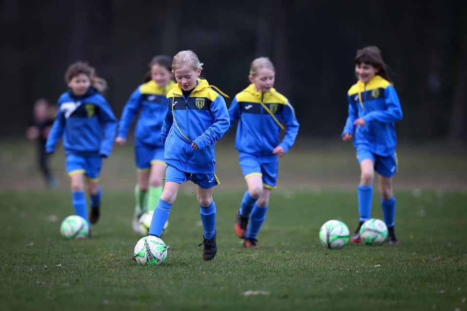 Voetbal Vlaanderen wil de komende vier jaar het aantal voetballende meisjes jaarlijks met 16 procent doen toenemen.