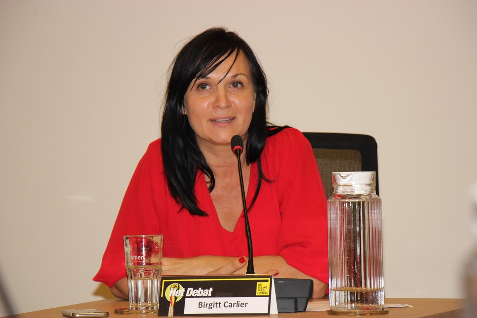 Oppositieraadslid Birgitt Carlier (Vooruit) 