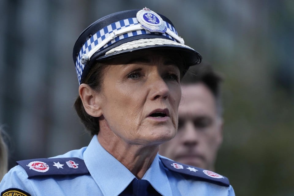 Politiecommissaris Karen Webb.