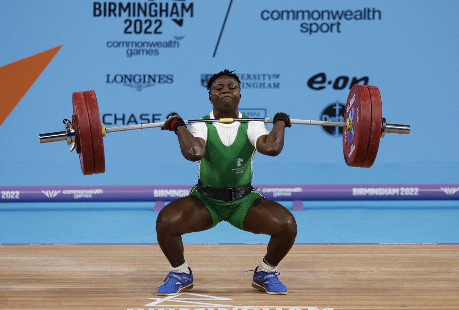 Joy Ogbonne Eze uit Nigeria (-71 kilo) 