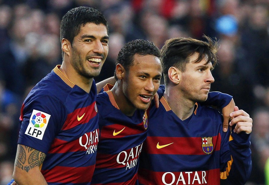 MSN: Messi, Suarez, Neymar. De beste voorhoede ooit van Barcelona? 