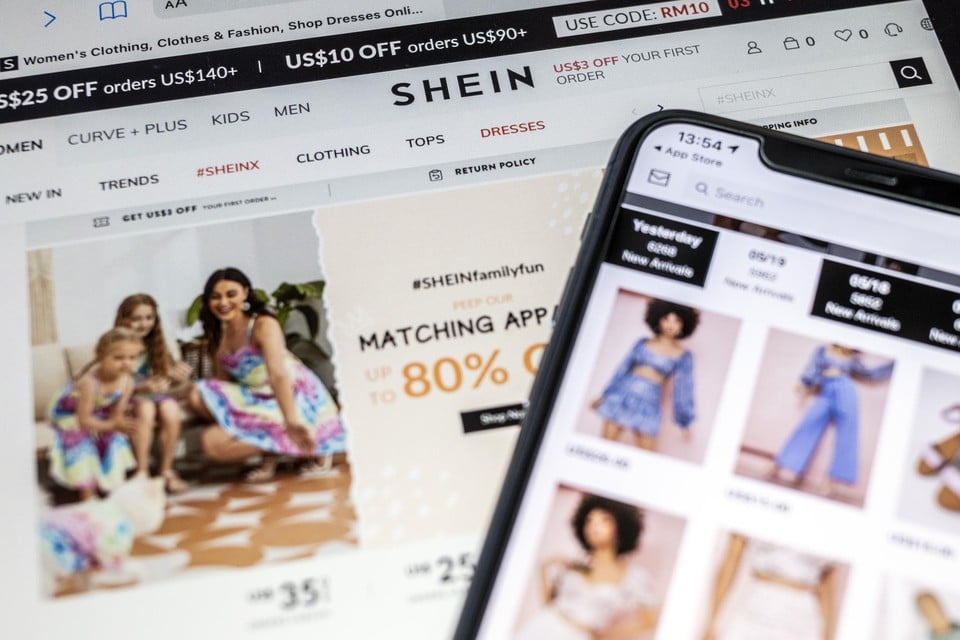 In niet minder dan 56 landen staat Shein op nummer 1 van alle retailapps. 